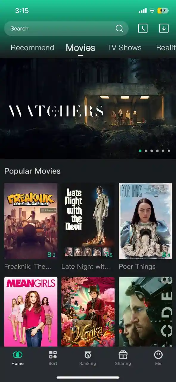 breezy movie app